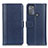 Funda de Cuero Cartera con Soporte Carcasa M14L para Motorola Moto G50 Azul