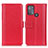 Funda de Cuero Cartera con Soporte Carcasa M14L para Motorola Moto G50 Rojo