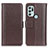 Funda de Cuero Cartera con Soporte Carcasa M14L para Motorola Moto G60s Marron