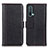 Funda de Cuero Cartera con Soporte Carcasa M14L para OnePlus Nord CE 5G Negro