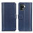 Funda de Cuero Cartera con Soporte Carcasa M14L para Oppo A94 4G Azul