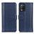 Funda de Cuero Cartera con Soporte Carcasa M14L para Realme 8 5G Azul