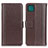 Funda de Cuero Cartera con Soporte Carcasa M14L para Samsung Galaxy F42 5G Marron