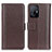 Funda de Cuero Cartera con Soporte Carcasa M14L para Xiaomi Mi 11T 5G Marron