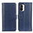 Funda de Cuero Cartera con Soporte Carcasa M14L para Xiaomi Poco F3 5G Azul