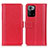 Funda de Cuero Cartera con Soporte Carcasa M14L para Xiaomi Poco X3 GT 5G Rojo