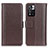 Funda de Cuero Cartera con Soporte Carcasa M14L para Xiaomi Poco X4 NFC Marron