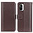 Funda de Cuero Cartera con Soporte Carcasa M14L para Xiaomi Redmi K40 Pro 5G Marron