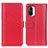 Funda de Cuero Cartera con Soporte Carcasa M14L para Xiaomi Redmi K40 Pro 5G Rojo