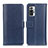 Funda de Cuero Cartera con Soporte Carcasa M14L para Xiaomi Redmi Note 10 Pro 4G Azul