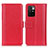 Funda de Cuero Cartera con Soporte Carcasa M14L para Xiaomi Redmi Note 11 4G (2021) Rojo