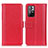 Funda de Cuero Cartera con Soporte Carcasa M14L para Xiaomi Redmi Note 11 5G Rojo