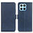 Funda de Cuero Cartera con Soporte Carcasa M15L para Huawei Honor 70 Lite 5G Azul