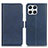 Funda de Cuero Cartera con Soporte Carcasa M15L para Huawei Honor X8 4G Azul