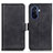 Funda de Cuero Cartera con Soporte Carcasa M15L para Huawei Nova Y70 Negro