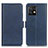 Funda de Cuero Cartera con Soporte Carcasa M15L para Motorola Moto Edge Plus (2023) 5G Azul