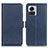 Funda de Cuero Cartera con Soporte Carcasa M15L para Motorola Moto Edge X30 Pro 5G Azul