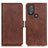 Funda de Cuero Cartera con Soporte Carcasa M15L para Motorola Moto G Play (2023) Marron