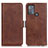 Funda de Cuero Cartera con Soporte Carcasa M15L para Motorola Moto G50 Marron