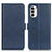 Funda de Cuero Cartera con Soporte Carcasa M15L para Motorola MOTO G52 Azul