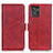 Funda de Cuero Cartera con Soporte Carcasa M15L para Motorola ThinkPhone 5G Rojo