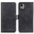 Funda de Cuero Cartera con Soporte Carcasa M15L para Nokia C110 Negro