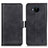 Funda de Cuero Cartera con Soporte Carcasa M15L para Nokia C20 Plus Negro