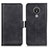 Funda de Cuero Cartera con Soporte Carcasa M15L para Nokia C21 Negro