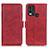 Funda de Cuero Cartera con Soporte Carcasa M15L para Nokia C22 Rojo