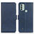 Funda de Cuero Cartera con Soporte Carcasa M15L para Nokia C31 Azul