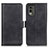 Funda de Cuero Cartera con Soporte Carcasa M15L para Nokia C32 Negro