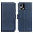 Funda de Cuero Cartera con Soporte Carcasa M15L para Oppo F21 Pro 4G Azul