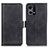 Funda de Cuero Cartera con Soporte Carcasa M15L para Oppo F21 Pro 4G Negro