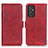 Funda de Cuero Cartera con Soporte Carcasa M15L para Samsung Galaxy A34 5G Rojo