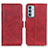 Funda de Cuero Cartera con Soporte Carcasa M15L para Samsung Galaxy M23 5G Rojo