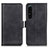 Funda de Cuero Cartera con Soporte Carcasa M15L para Sony Xperia 1 IV Negro