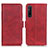 Funda de Cuero Cartera con Soporte Carcasa M15L para Sony Xperia 1 V Rojo