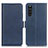 Funda de Cuero Cartera con Soporte Carcasa M15L para Sony Xperia 10 III SO-52B Azul