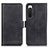 Funda de Cuero Cartera con Soporte Carcasa M15L para Sony Xperia 10 IV Negro