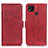Funda de Cuero Cartera con Soporte Carcasa M15L para Xiaomi POCO C3 Rojo