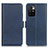 Funda de Cuero Cartera con Soporte Carcasa M15L para Xiaomi Redmi 10 (2022) Azul