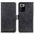 Funda de Cuero Cartera con Soporte Carcasa M15L para Xiaomi Redmi Note 10 Pro 5G Negro