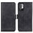 Funda de Cuero Cartera con Soporte Carcasa M15L para Xiaomi Redmi Note 10T 5G Negro