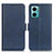 Funda de Cuero Cartera con Soporte Carcasa M15L para Xiaomi Redmi Note 11E 5G Azul