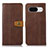 Funda de Cuero Cartera con Soporte Carcasa M16L para Google Pixel 8 5G Marron