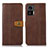 Funda de Cuero Cartera con Soporte Carcasa M16L para Motorola Moto Edge 30 Lite 5G Marron