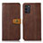 Funda de Cuero Cartera con Soporte Carcasa M16L para Nokia G100 Marron