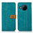 Funda de Cuero Cartera con Soporte Carcasa M16L para Nokia X100 5G Verde