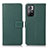 Funda de Cuero Cartera con Soporte Carcasa M16L para Xiaomi Poco M4 Pro 5G Verde