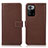 Funda de Cuero Cartera con Soporte Carcasa M16L para Xiaomi Poco X3 GT 5G Marron